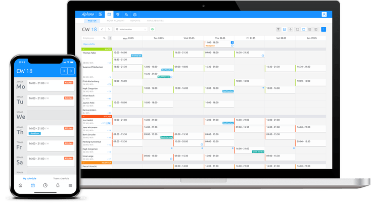 Rota Management & Time Tracking