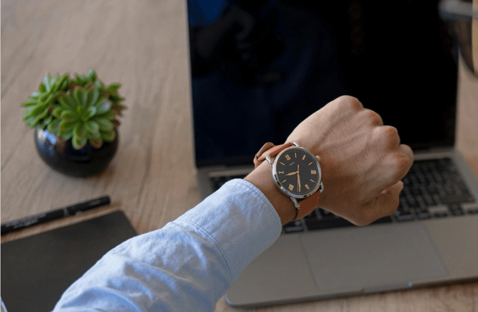 Mandatory time tracking